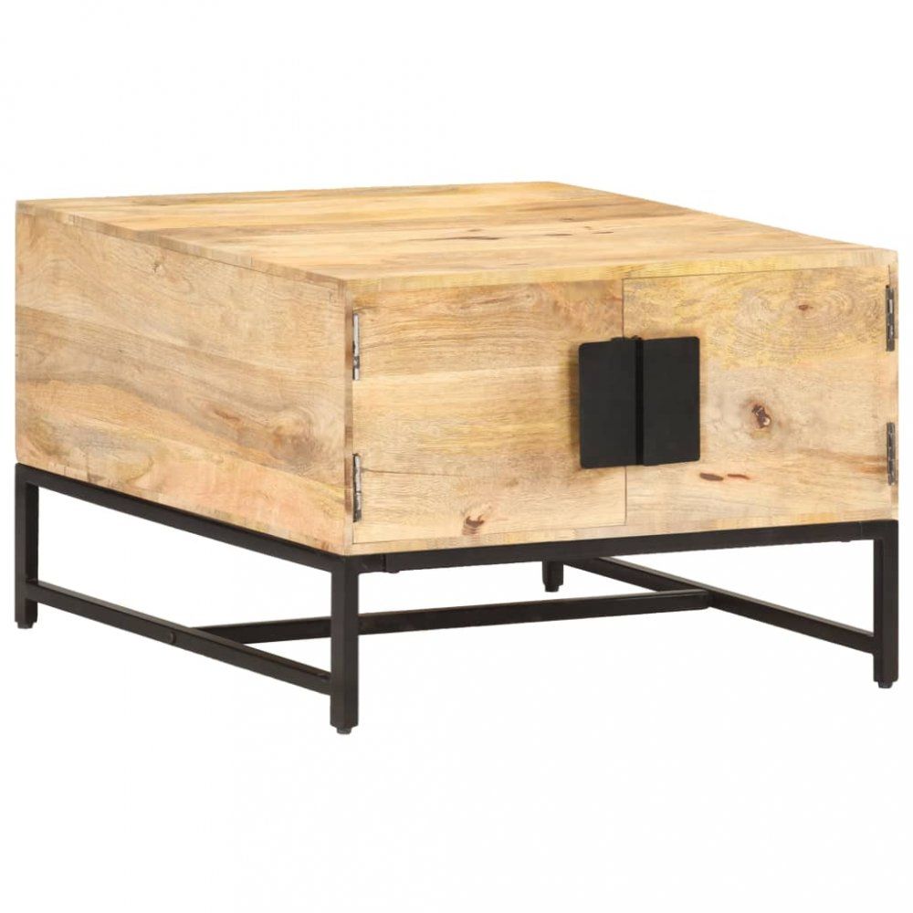 Konferenční stolek dřevo / kov Dekorhome Mangovníkové dřevo - DEKORHOME.CZ