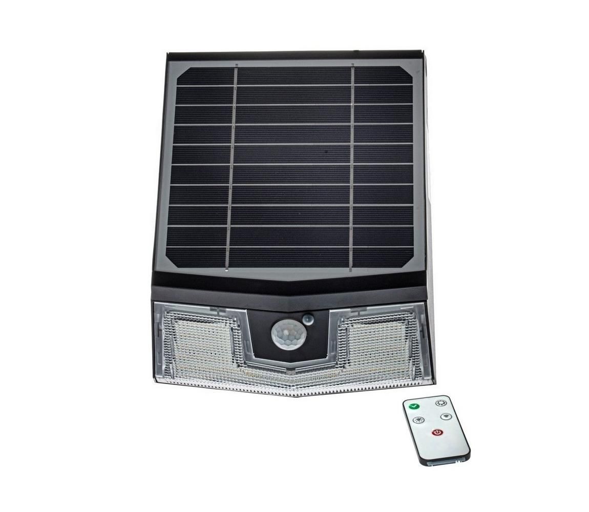  LED Solární nástěnné svítidlo se senzorem TRANSFORMER LED/7W/3,7V IP65 + DO  -  Svět-svítidel.cz