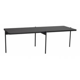 ROWICO Konferenční stolek SHELTON černý 145x60 cm