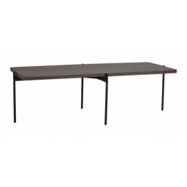 ROWICO Konferenční stolek SHELTON hnědý 145x60 cm