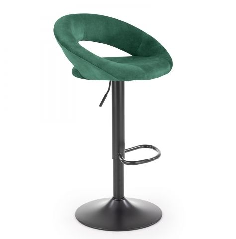 Halmar barová židle H102 barva: zelená - Sedime.cz