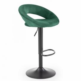 Halmar barová židle H102 barva: zelená