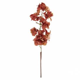 Umělá květina Bugenvilie hnědá, 64 cm