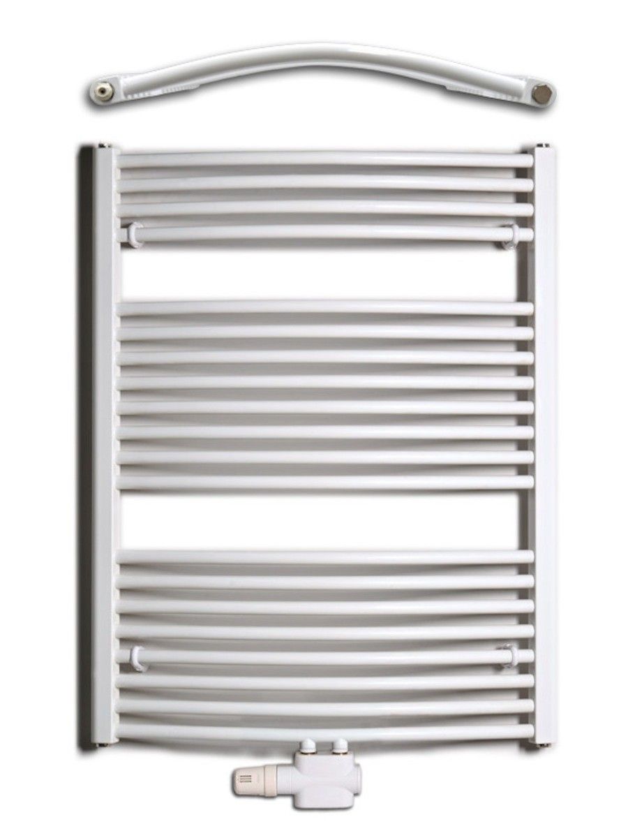 Radiátor kombinovaný KDO 75x94 cm, bílá,střed.přip. - Siko - koupelny - kuchyně