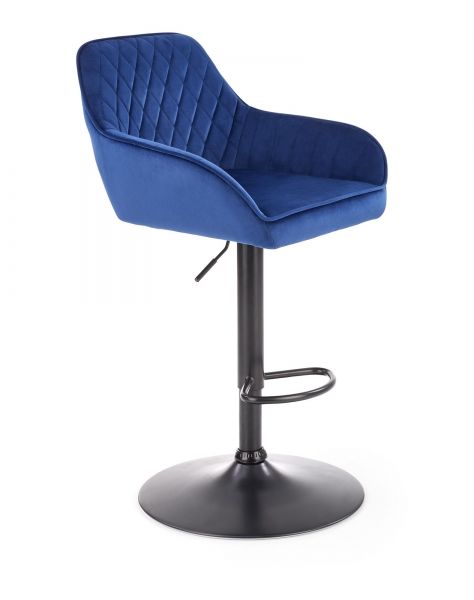 Halmar barová židle H103 barva: modrá - Sedime.cz