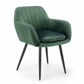 Halmar jídelní židle K429 barva: zelená