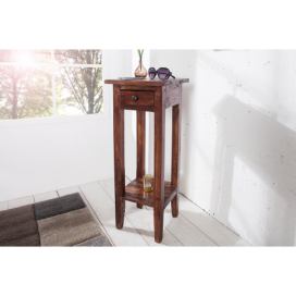 Noble Home Odkládací stolek Cofero, 75 cm, mahagon