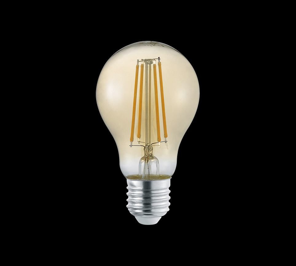 Trio 987-479 LED žárovka Lampe 1x4W | E27 | 470lm | 3000K - jantarová - Dekolamp s.r.o.