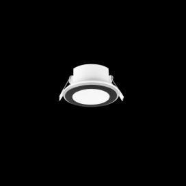 Trio 652310132 LED zápustné stropní svítidlo Aura 1x5W | 450lm | 3000K - černá