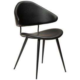 ​​​​​Dan-Form Černá koženková jídelní židle DAN-FORM Napoleon