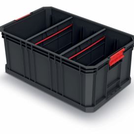 Prosperplast Dílenský box MODIXX II 52 x 32,9 x 21 cm černo-červený