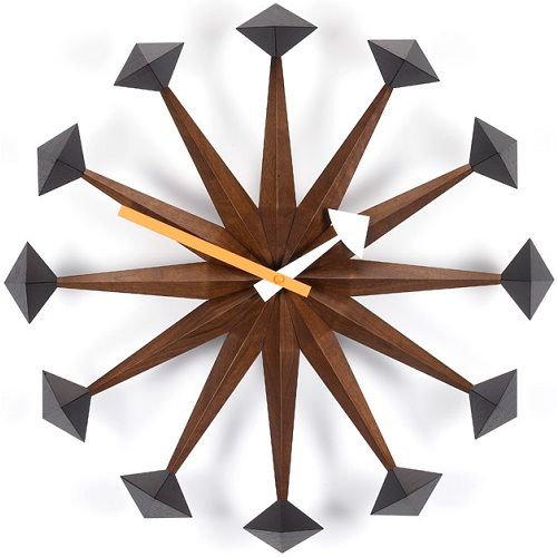 Vitra designové nástěnné hodiny Polygon Clock - DESIGNPROPAGANDA