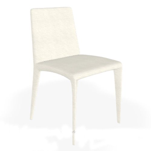 Výprodej Bonaldo designové židle Filly (bílá eko kůže) - DESIGNPROPAGANDA
