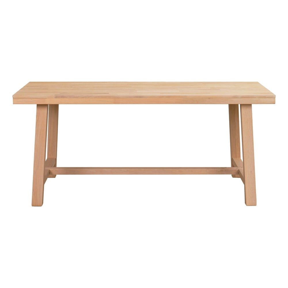 Jídelní stůl z broušeného dubového dřeva Rowico Brooklyn, 170 x 95 cm - Bonami.cz