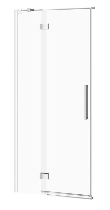CERSANIT - Sprchové dveře s panty CREA 90x200, levé, čiré sklo S159-005 - Hezká koupelna s.r.o.