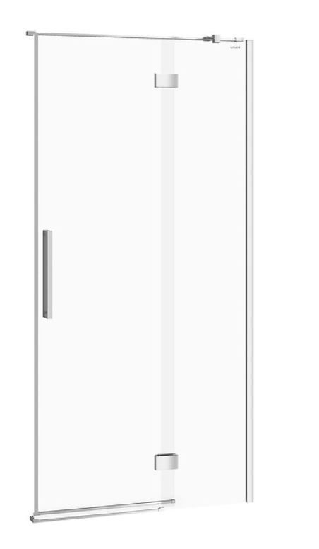 CERSANIT - Sprchové dveře s panty CREA 100x200, pravé, čiré sklo S159-002 - Hezká koupelna s.r.o.