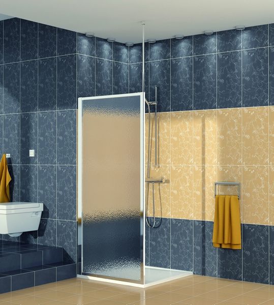 SanSwiss ECOF 0700 50 22 Boční stěna sprchová 70 cm, aluchrom/durlux - Hezká koupelna s.r.o.
