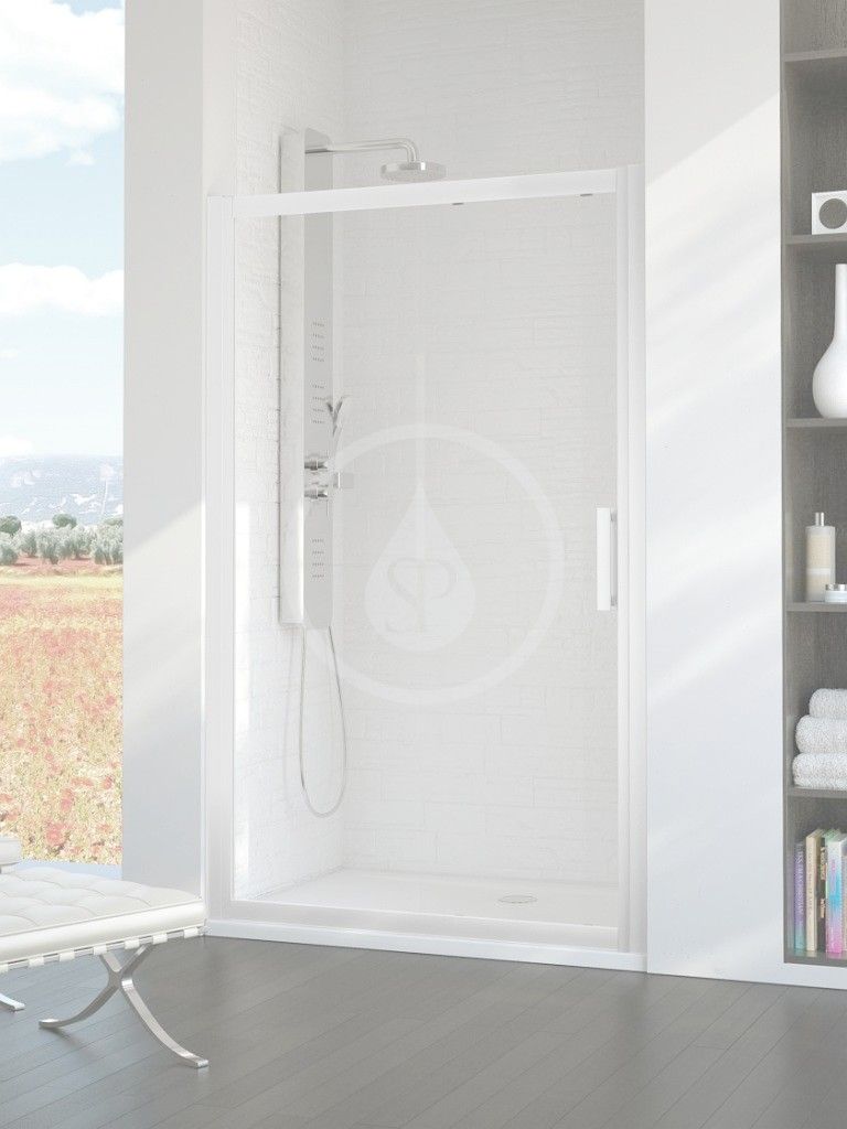 Ideal Standard Sprchové dveře 1200 mm, lesklá stříbrná/čiré sklo L6392EO - Hezká koupelna s.r.o.