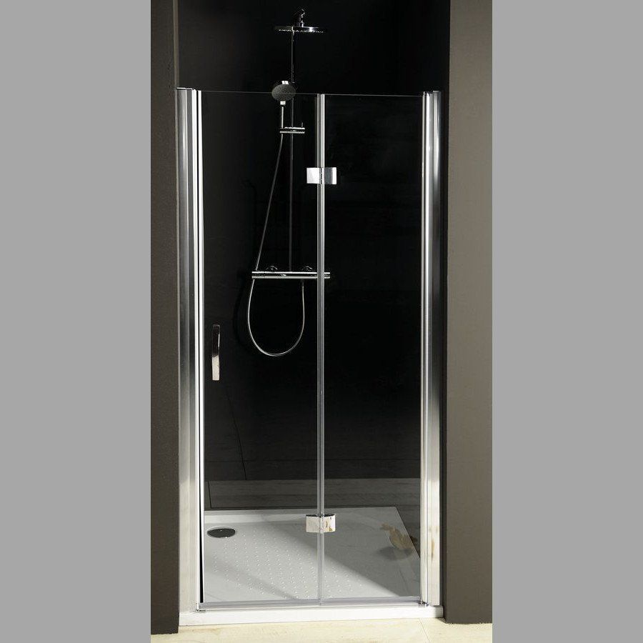 GELCO - ONE sprchové dveře skládací 900 mm, pravé, čiré sklo GO7990R - Hezká koupelna s.r.o.