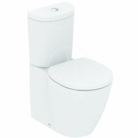 Ideal Standard WC kombi mísa kapotovaná, spodní/zadní odpad, bílá E118601