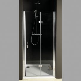 GELCO - ONE sprchové dveře skládací 900 mm, pravé, čiré sklo GO7990R