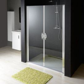 GELCO - ONE sprchové dveře do niky dvoukřídlé 980-1020 mm, čiré sklo, 6 mm GO2810