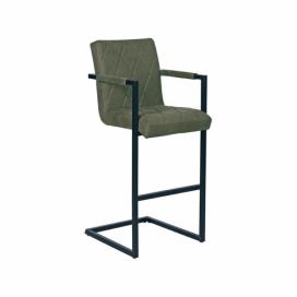 LABEL51 Zelená barová židle Horsens