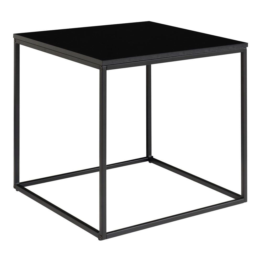 Černý odkládací stolek House Nordic Vita, 45 x 45 cm - Bonami.cz