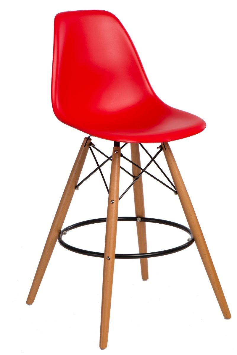  Barová židle P016V PP červená - Mobler.cz