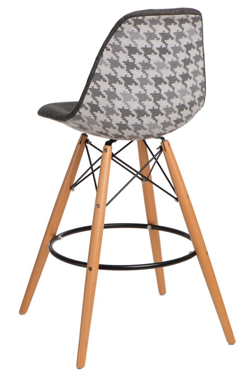  Barová židle P016V pattern šedá pepito - Mobler.cz