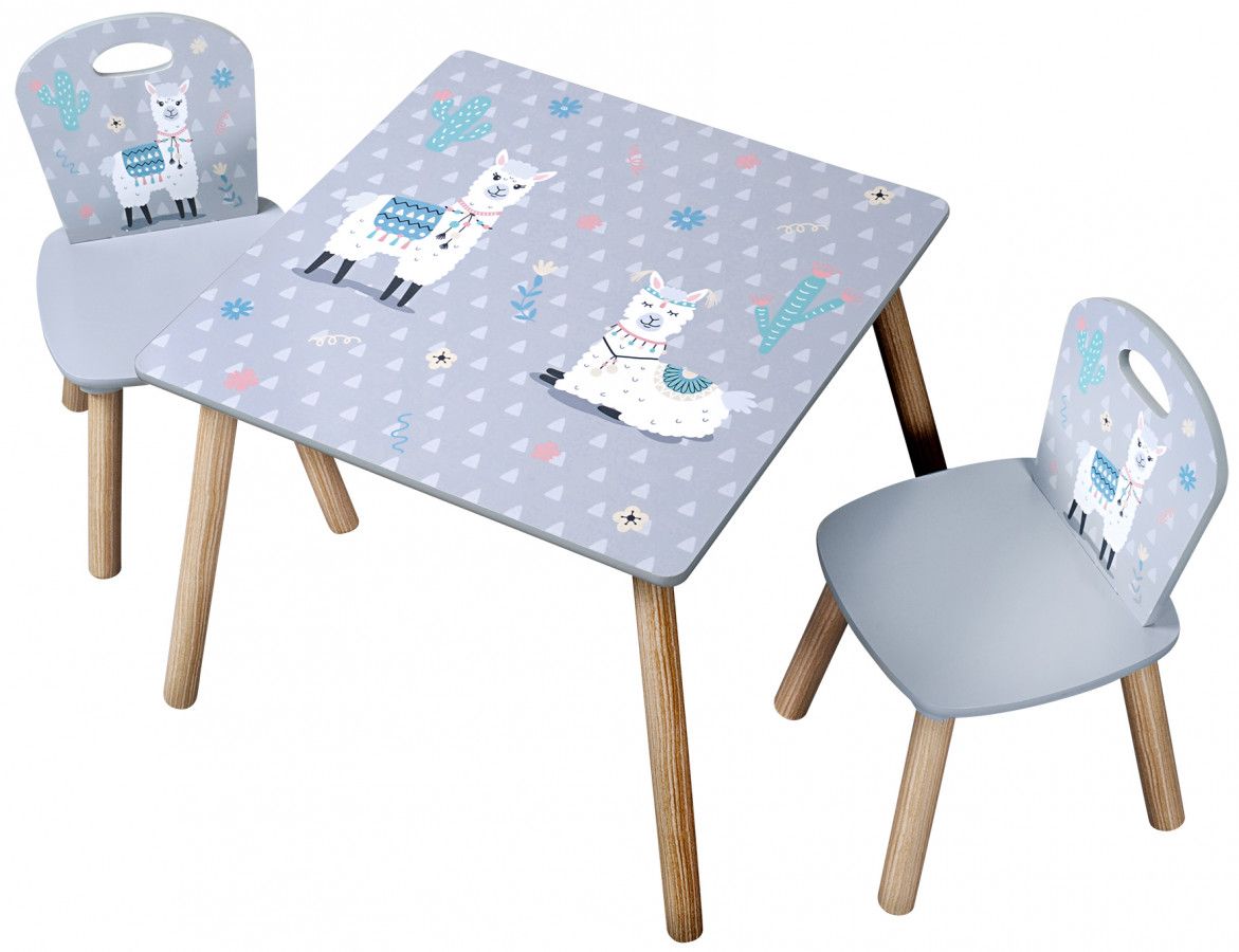 Kesper Dětský stůl s židlemi Lama DSKE0701 - ATAN Nábytek