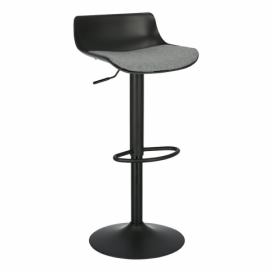 Barová stolička Bar One Tap  černý matný