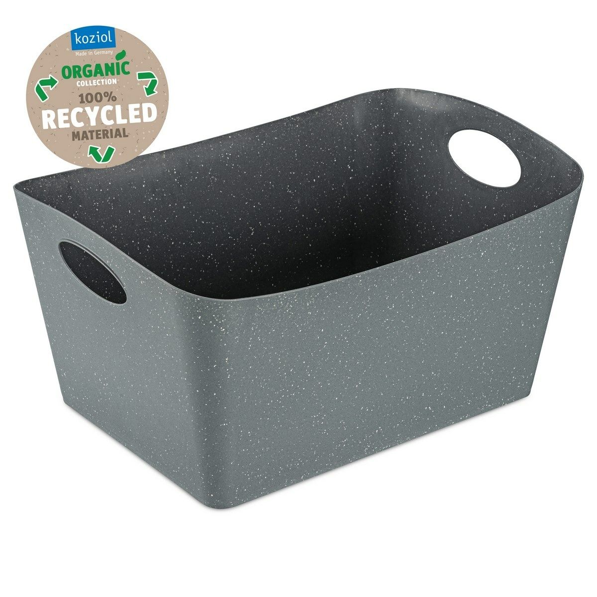 Koziol Úložný box Boxxx L Organic šedá, 15 l, 31 x 48 x 23,7 cm - 4home.cz