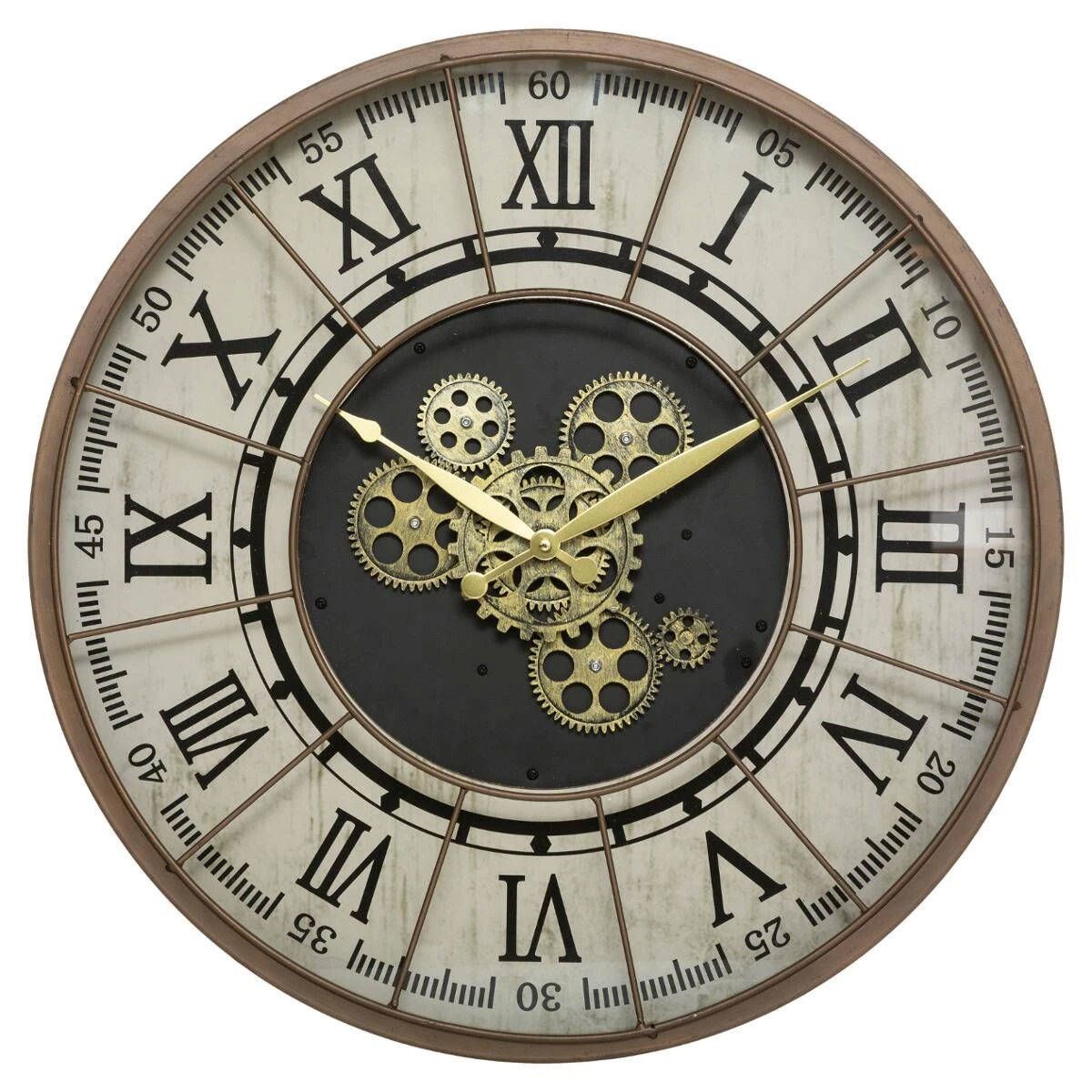 Atmosphera Nástěnné hodiny STELLA, O 57 cm, s římskými číslicemi - EDAXO.CZ s.r.o.