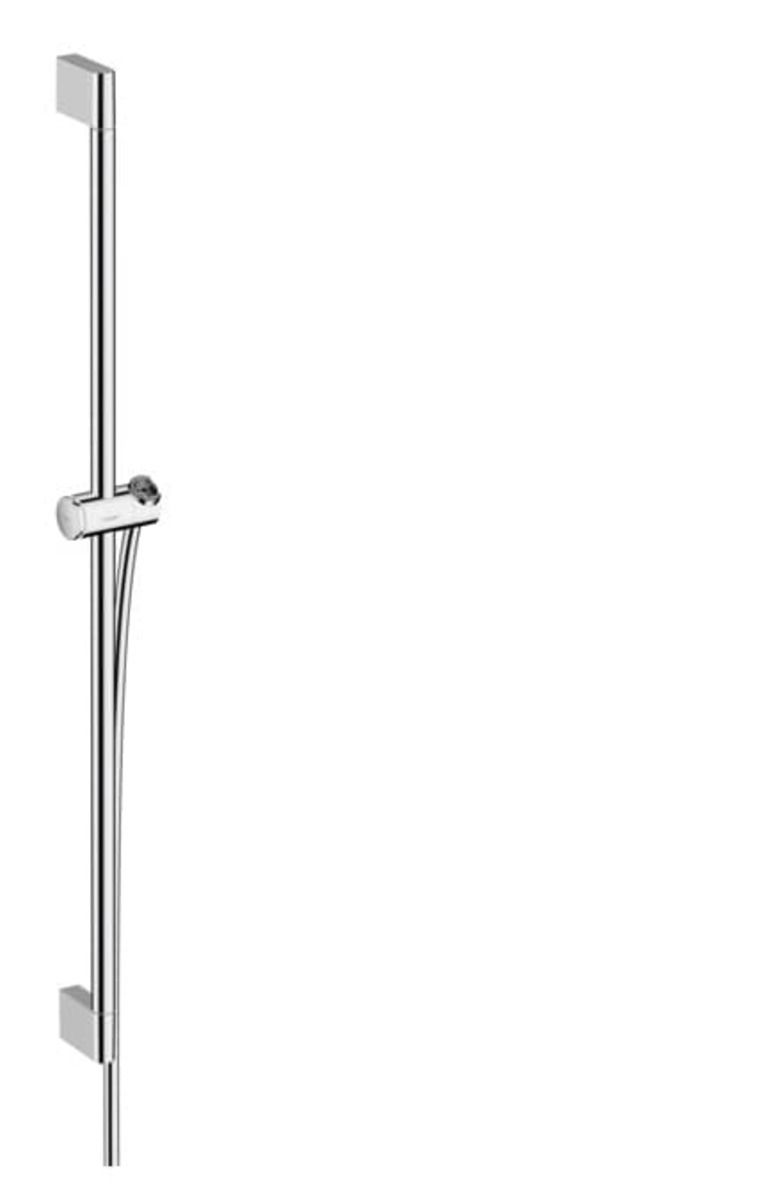 Sprchová tyč Hansgrohe Unica na stěnu se sprchovou hadicí chrom 24401000 - Siko - koupelny - kuchyně