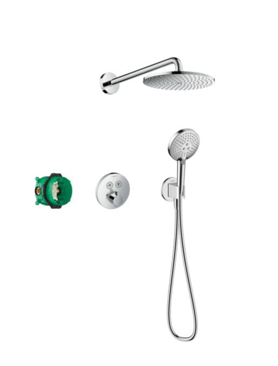 Sprchový systém Hansgrohe Raindance S pod omítku s termostatickou baterií chrom 27951000 - Siko - koupelny - kuchyně
