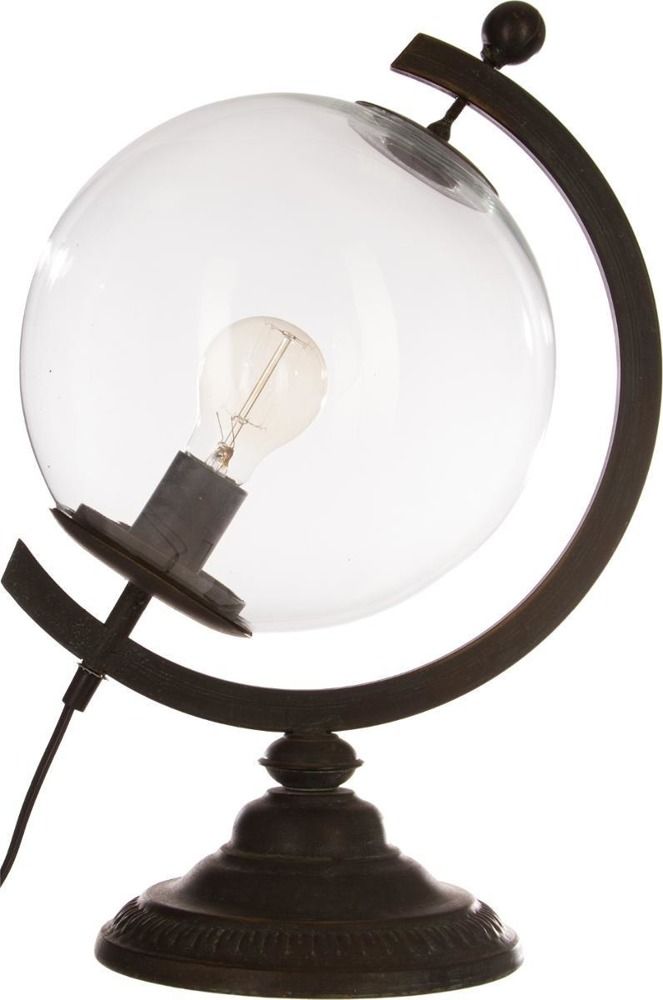 Atmosphera Créateur d\'intérieur Stolní lampa, černá stolní lampa, 44 cm - EMAKO.CZ s.r.o.