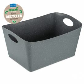 Koziol Úložný box Boxxx L Organic šedá, 15 l, 31 x 48 x 23,7 cm