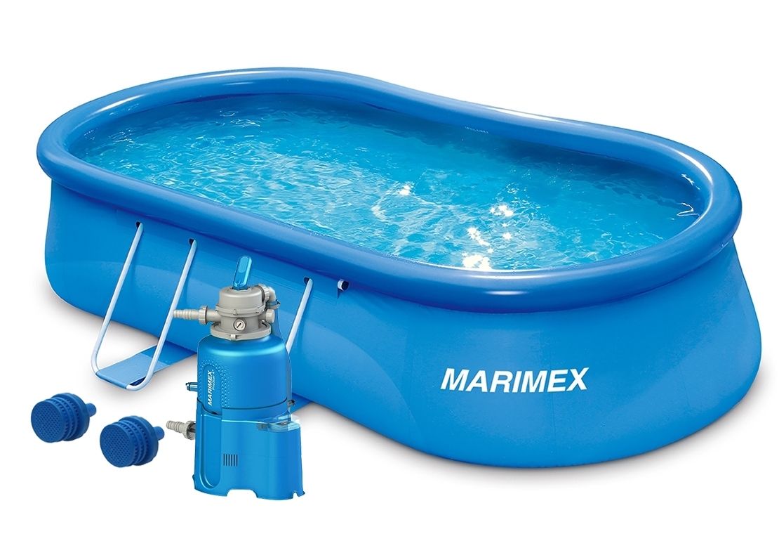 Marimex | Bazén Marimex Tampa ovál 5,49x3,05x1,07 m s pískovou filtrací | 19900113 - Marimex