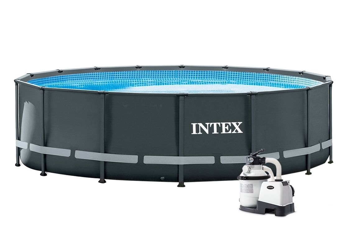 Intex Premium Grey 4,88 x 1,22 m 28324 - Marimex