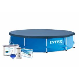 Intex | Bazén Florida 3,05x076 m s kartušovou filtrací a příslušenstvím | 10340058 Marimex