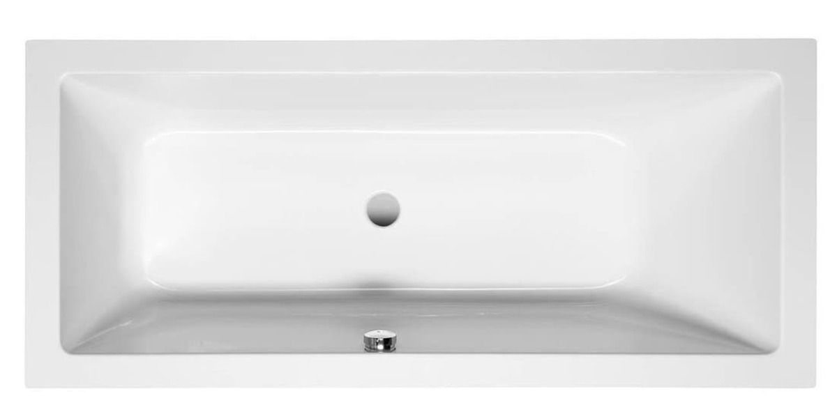 Obdélníková vana Aqualine Nisa 170x75 cm bílá A1775 - Siko - koupelny - kuchyně