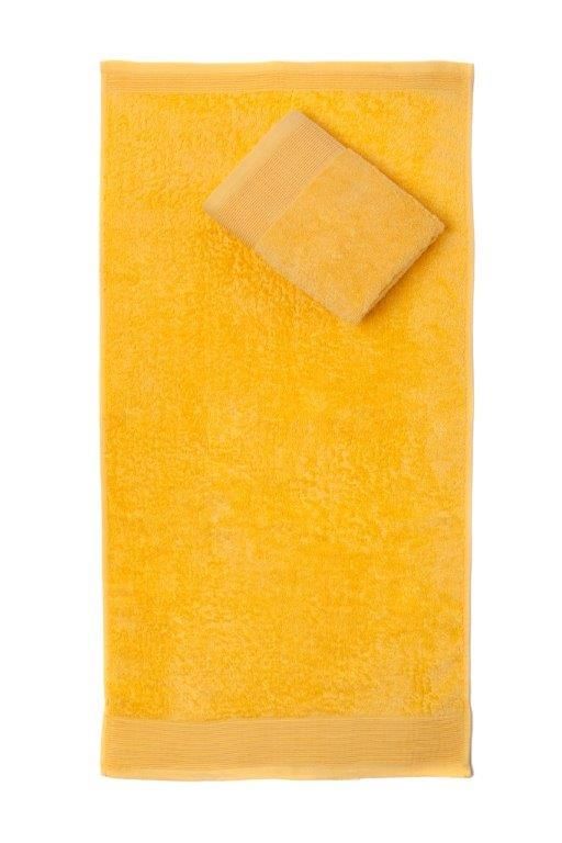 Faro Bavlněný ručník Aqua 50x100 cm žlutý - Houseland.cz