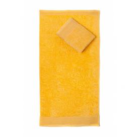 Faro Bavlněný ručník Aqua 50x100 cm žlutý