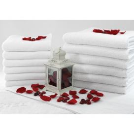 Faro Bavlněný ručník Hotel 50x100 cm bílý