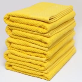 Faro Bavlněný ručník Bolero 70x140 cm žlutý