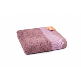 Faro Bavlněný ručník Bjork 50x90 cm fialový