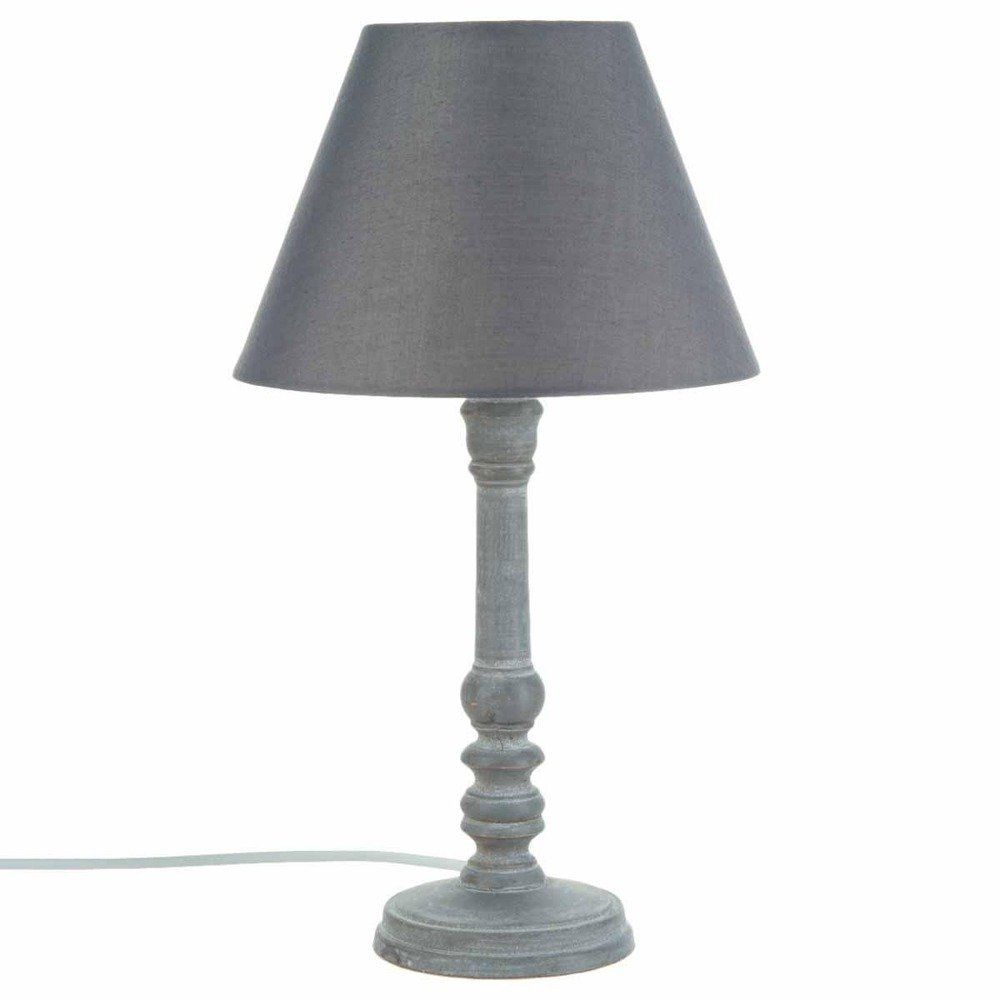 Atmosphera Stolní lampa ve vintage stylu, 20 x 36 cm, šedá - EMAKO.CZ s.r.o.