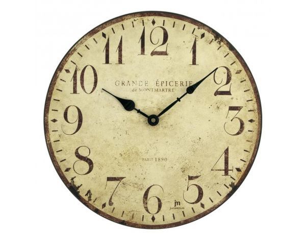 Designové nástěnné hodiny 21410 Lowell 34cm - FORLIVING