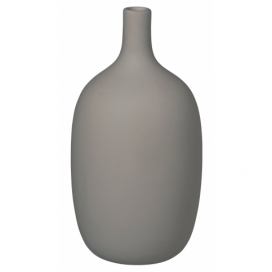 BLOMUS Váza keramická šedá 21cm ceola